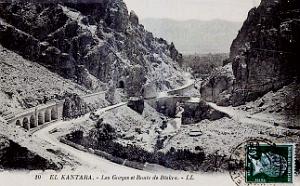 396- El-Kantara - Les gorges